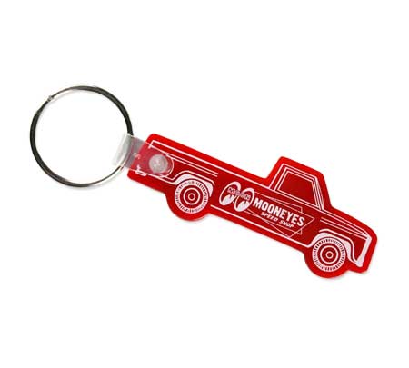 樂天商城 - ムーンアイズ キーホルダー キーリング おしゃれ 鍵 車 バイク アメリカ アメリカン雑貨 MOONEYES ピックアップ 【メール便OK】＿KH-MKR087-MON