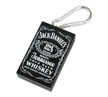 タバコBOX 携帯灰皿 キーホルダー 面白い おしゃれ 便利 アメリカン雑貨 JACK DANIEL