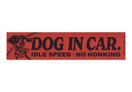樂天商城 - ダルトン DULTON マグネット サイン 犬が乗ってます おしゃれ かわいい カーアクセサリー 安全運転 車 Car message magnet Dog in car 【メール便OK】＿CA-1044DC-DLT