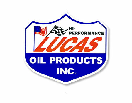 ステッカー LUCAS ルーカス 車 バイク おしゃれ かっこいい カーステッカー レーシング モータースポーツ Sサイズ 【メール便OK】＿SC-LU72507-MON