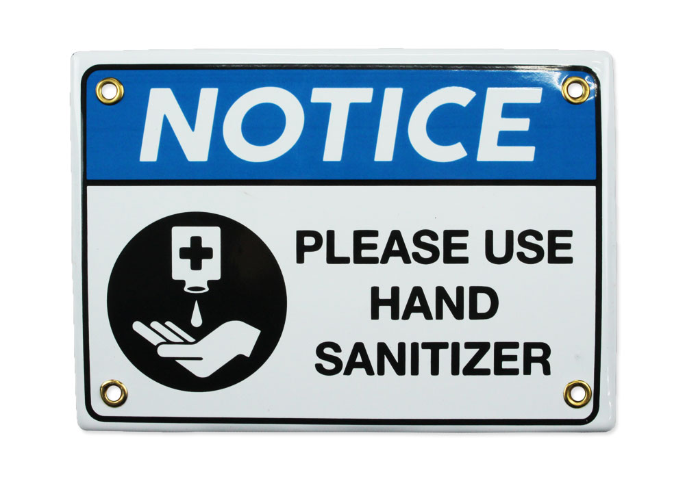 _g TCv[g TC{[h w  Ŕ ē \ CeA G   AJ DULTON ENAMELED NOTICE SIGN HAND SANITIZER y[OKzQSP-H200144HS-DLT