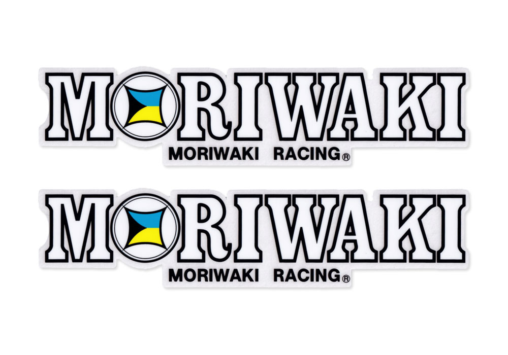 モリワキ ステッカー バイク 車 おしゃれ かっこいい カーステッカー レーシング モータースポーツ MORIWAKI RACING 2枚セット 【メール便OK】＿SC-MOS3-TMS