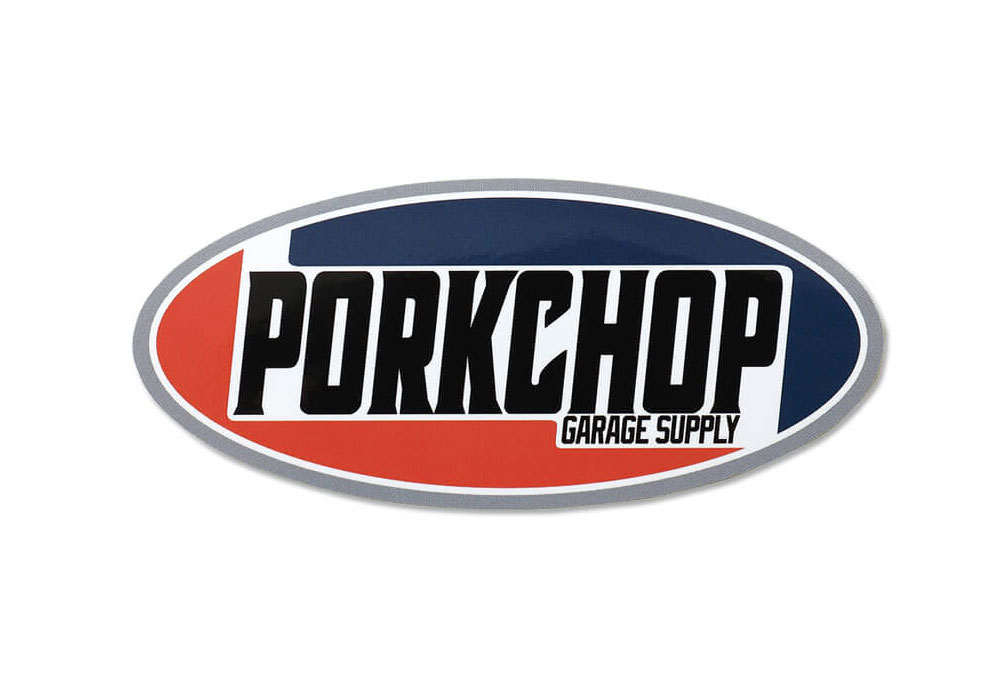ポークチョップ ステッカー アメリカン 車 かっこいい おしゃれ バイク カーステッカー PORKCHOP 2ND ..