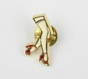 ピンバッジ ピンバッチ ピンズ かっこいい おしゃれ アメリカン アメカジ セクシー ラペル ピン LAPEL PIN SEXY LEGS 【メール便OK】＿BC-LP1710-HYS