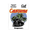 ステッカー 車 アメリカン おしゃれ かっこいい アメリカン雑貨 Swapmeet Cal STICKER CALIFORNIA ワゴン 【メール便OK】＿SC-SCS019C-HBT