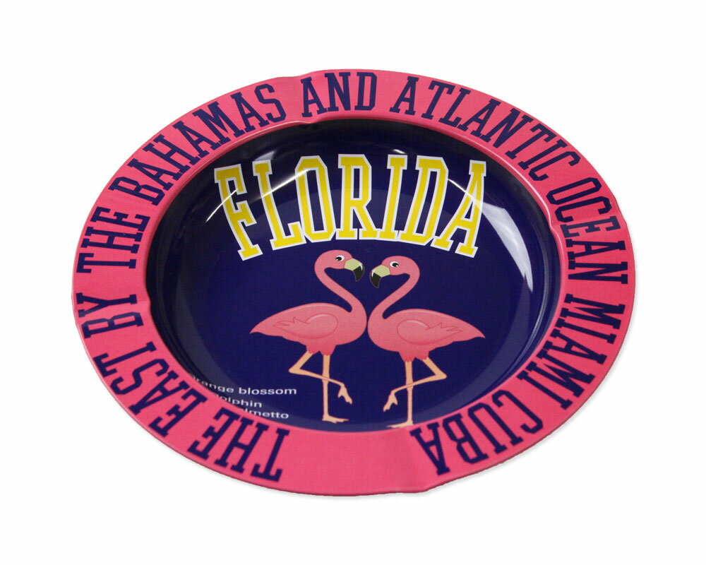 フロリダ 灰皿 マルチトレー 小物入れ おしゃれ かっこいい アメリカ アメリカン雑貨 ADVERTISING ASHTRAY FLORIDA ＿SM-FLORIDA-SHO