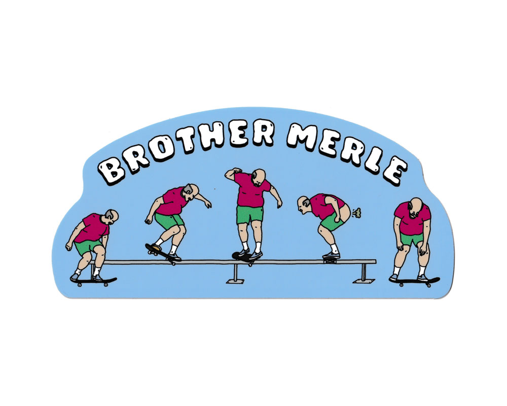 ブラザーマール BROTHER MERLE ステッカ