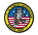 トムキャット ステッカー ミリタリー アメリカン おしゃれ かっこいい 車 バイク カーステッカー US NAVY アメリカ海軍 TOMCAT イエロー 【メール便OK】_SC-TOMCAT-ZZZ