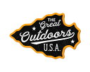 ステッカー アウトドア キャンプ アメリカン おしゃれ かっこいい かわいい 車 バイク アメリカン雑貨 Vintage Outdoor Budges U.S.A._【メール便OK】SC-VOB030-AHD