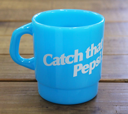 ペプシ マグカップ プラスチック コップ カップ おしゃれ アメリカン かわいい ビンテージ レトロ アウトドア キャンプ アメリカン雑貨 スタッキングマグカップ PEPSI LIGHT BLUE＿TW-073587-UNT jicoman-10017228 U.S. JUNKYARD サンプル画像3