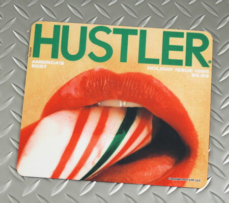 HUSTLER(ハスラー) マウスパッド おしゃれ セクシー 面白い 布製 おっぱい アメリカ アメリカン雑貨 HO1995 【メール便OK】＿SN-HDC19500-DGT