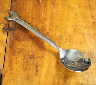 スプーン レンチ スパナ 面白い アウトドア キャンプ ガレージ 男前 ツールスプーン アメリカ アメリカン雑貨 Prospec Tool Spoon 【メール便OK】_TW-012-HYS