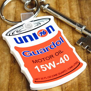 ユニオン76 キーホルダー キーリング おしゃれ 鍵 車 企業 バイク ラバーキーホルダー アメリカ アメリカン雑貨 UNION76 【メール便OK】_KH-031-FEE