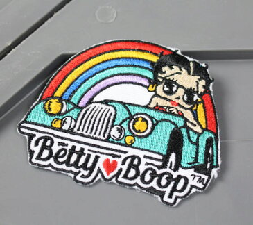 ベティ・ブープ ワッペン アイロン キャラクター セクシー アメカジ アメリカン ワークシャツ ジャケット アメリカン雑貨 BETTY BOOP アメ車 【メール便OK】_WP-7509-SHO