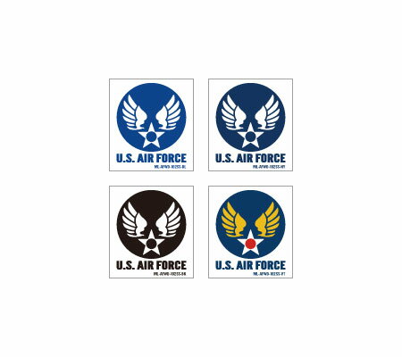 ミリタリー ステッカー US AIR FORCE ア