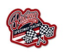 ステッカー アメリカン おしゃれ 車 バイク かっこいい ホットロッド カスタム レーシング カーステッカー CALIFORNIA RACING BADGES RACING COMPETITION 【メール便OK】＿SC-CRB6502-AHD