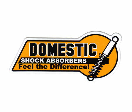 ステッカー アメリカン おしゃれ かっこいい 車 アウトドア スーツケース バイク ビンテージ カーステッカー 広告 ラベル DOMESTIC＿SC-JEL15-GEN
