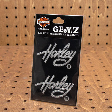 【アウトレットセール(訳あり商品)】 ステッカー バイク ハーレーダビッドソン アメリカン おしゃれ 車 ヘルメット かっこいい カーステッカー GEMZ BL...