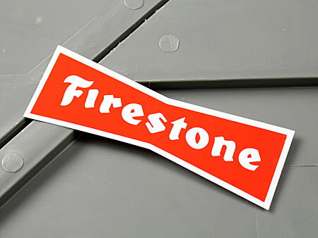 ステッカー ファイアストン ファイヤストーン Firestone 車 バイク アメリカン かっこいい カーステッカー タイヤ 【メール便OK】_SC-MS016-FEE