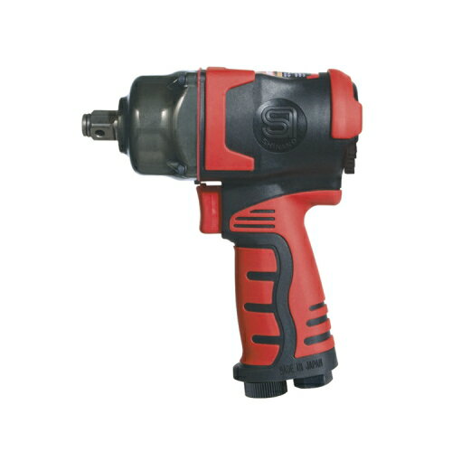 信濃機販 SI-1600CS ULTRA　インパクトレンチ　差込角12.7mm (1/2)　ツインハンマー式 サイレンサー付 ..