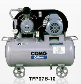 TFP07B-10C5 100V 50HZ アネスト岩田 コンプレッサー レシプロ オイルフリー 車上渡し 重量物の為 荷卸しの際 クレーン フォークリフト 等が必要です。