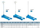 NLG-301　3t　低床ガレージジャッキ　ショートタイプ 車上渡し