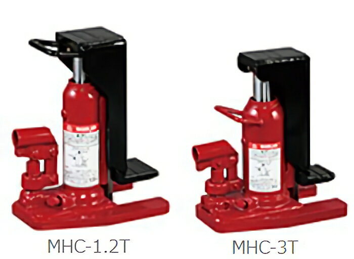 MHC-1TL マサダ 爪付油圧ジャッキ（リターンスプリング無しタイプ） 爪ロングタイプ