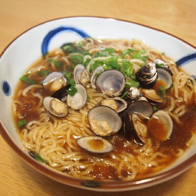 しまねのぢげもん楽天市場店 しじみラーメン(醤油味)1食分×3袋セット【松江市・平野缶詰】【小型宅配便】 画像2