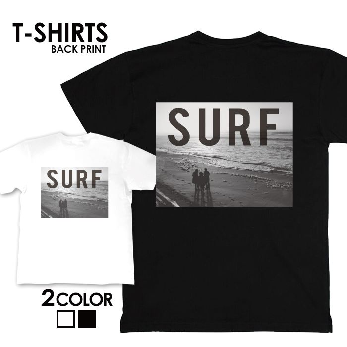 tシャツ 送料無料 半袖 アメカジ サーフ サーフ系 surf カレッジ カジュアル ロゴ フォトT カジュアル トップス プリントTシャツ tee カットソー メンズ レディース ユニセックス S M L ティーシャツ ゆったり 綿100% ハワイ ハワイアン ビーチ サマー 西海岸 カリフォルニアのサムネイル