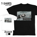 tシャツ 半袖 アメカジ サーフ サーフ系 surf カレッジ カジュアル ロゴ フォトT カジュアル トップス プリントTシャツ tee カットソー メンズ レディース ユニセックス S M L ティーシャツ ゆったり 綿100% ハワイ ハワイアン ビーチ サマー 西海岸 カリフォルニア(4)