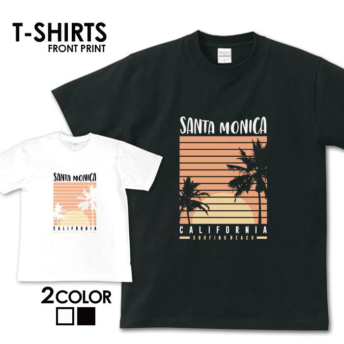 tシャツ 送料無料 半袖 メンズ レディース アメカジ サーフ surf カレッジ ロゴ カジュアル トップス プリントTシャツ ティーシャツ ロゴ tee シンプル カットソー トレンド おしゃれ プリント S M L XL ティーシャツ カリフォルニア 海 ハワイ ビーチ サマー アロハ 西海岸