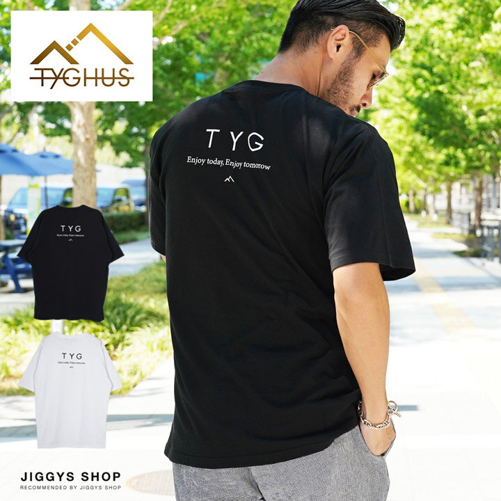 ◆TYGHUS(タイガス) ポケット半袖コットンTシャツ◆Tシャツ メンズ おしゃれ ティーシャツ 半袖 カットソー トップス メンズファッション アウトドア ブランド 綿 綿100% ブラック ホワイト プリント ポケT 夏 夏服 夏物