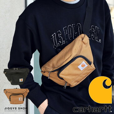 ◆Carhartt(カーハート)Carhartt Waist Pack◆ボディバッグ ボディーバッグ メンズ ウエストバッグ ウエストポーチ 大きめ 小さめ ブランド 男女兼用 プレゼント ギフト 男性 彼氏 父 誕生日 ブラック