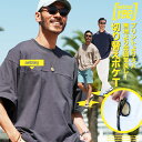 【100円クーポン+P5倍+送料無料】【SALE】切り替えTシャツ◆スイッチングポケットTシャツ◆Tシャツ 半袖 メンズ 半袖Tシャツ 胸ポケット ポケT 伸縮...