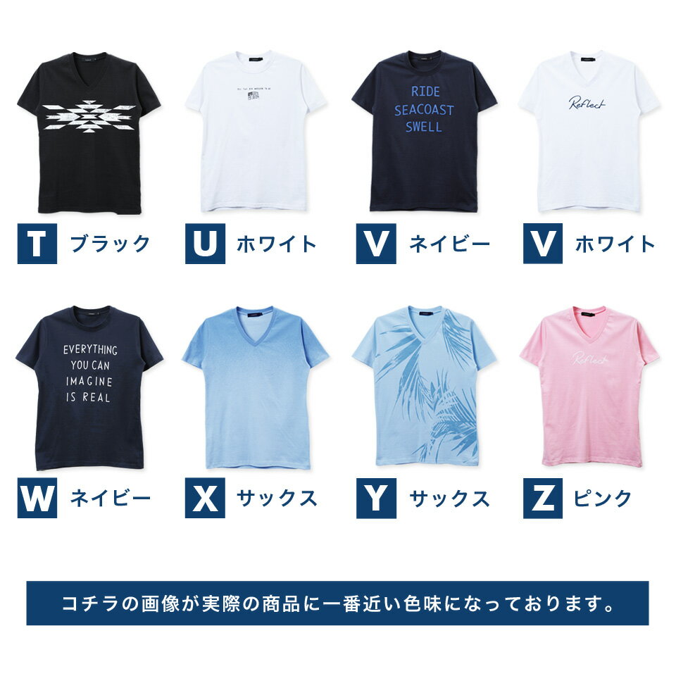 【2枚目半額クーポン4/6(金)まで】＃ Tシャツ メンズ◆マルチロゴパターンTシャツ◆おしゃれ ティーシャツ 半袖 春 夏 夏服 春服 メンズファッション vネック uネック 白 黒 星柄 ボーダー サーフ系 ビター系 Bitter【先行予約 0795】