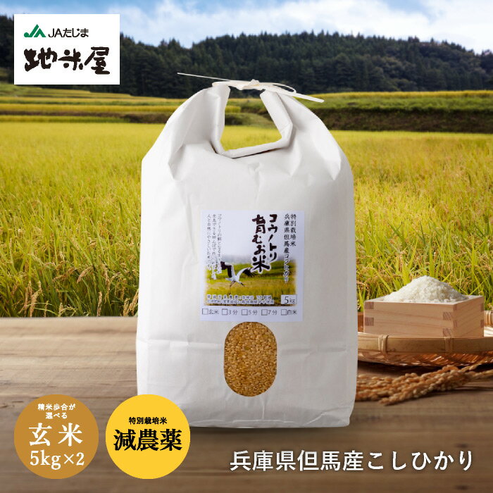 新米 令和5年産 減農薬 無化学肥料 送料無料 玄米 10kg 5kg×2袋 食べる健康！食べる貢献！生命を育むお..