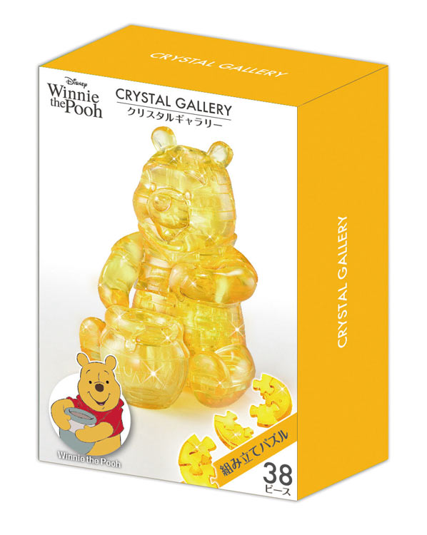 クリスタル彫刻 プーさん ファセットディズニー Facets Disney プーさん ジェムカット