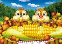ジグソーパズル 108ピース ハッピーvランチ(チップ&デ-ル) TEN-D108-702 テンヨー