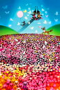 ジグソーパズル 300ピース 花とこびと(藤城清治) APP-300-368 アップルワン パズル Puzzle ギフト 誕生日 プレゼント 誕生日プレゼント