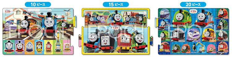 ジグソーパズル 10ピース みんなでゴー！(きかんしゃトーマス) APO-24-201 パノラ...