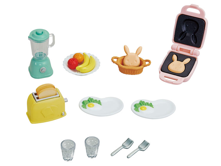 おいしい朝食セット カ-424 シルバニアファミリー エポック社 ［CP-SF］ 誕生日 プレゼント 子供 女の子 3歳 4歳 5歳 6歳 ギフト お人形 シルバニア
