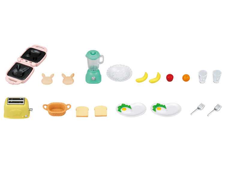 おいしい朝食セット カ-424 シルバニアファミリー エポック社 ［CP-SF］ 誕生日 プレゼント 子供 女の子 3歳 4歳 5歳 6歳 ギフト お人形 シルバニア