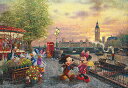 ジグソーパズル TEN-D1000-853 Mickey and Minnie in London(ミッキー&フレンズ) 1000ピース テンヨー パズル Puzzle ギフト 誕生日 プレゼント 誕生日プレゼント【あす楽】
