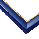 EPP-46-632 ゴールドライン　No.32 / 10-D　シャインブルー 49×72cm （ラッピング対象外） エポック社 パズル用 ジグソーパズル パネル フレーム 額縁 枠 誕生日 プレゼント