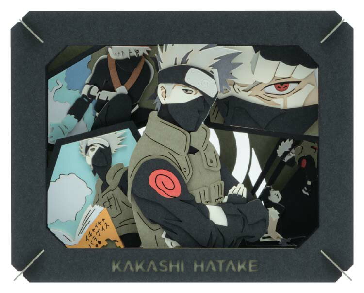 雑貨 カカシ （NARUTO -ナルト- 疾風伝） ペーパーシアター ENS-PT-341 エンスカイ 雑貨 PAPER THEATER ペーパー シアター ギフト 誕生日 プレゼント 誕生日プレゼント クラフト ホビーのサムネイル