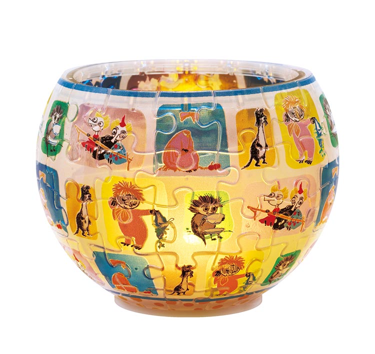 ジグソーパズル 80ピース The little ones(ムーミン) YAM-2201-59 ランプシェードパズル やのまん パズル Puzzle ギフト 誕生日 プレゼント