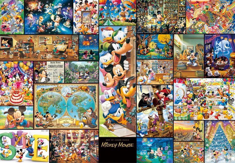 ジグソーパズル TEN-DG2000-533 ジグソーパズルアート集 ミッキーマウス(ミッキー&フレンズ) 2000ピース テンヨー 