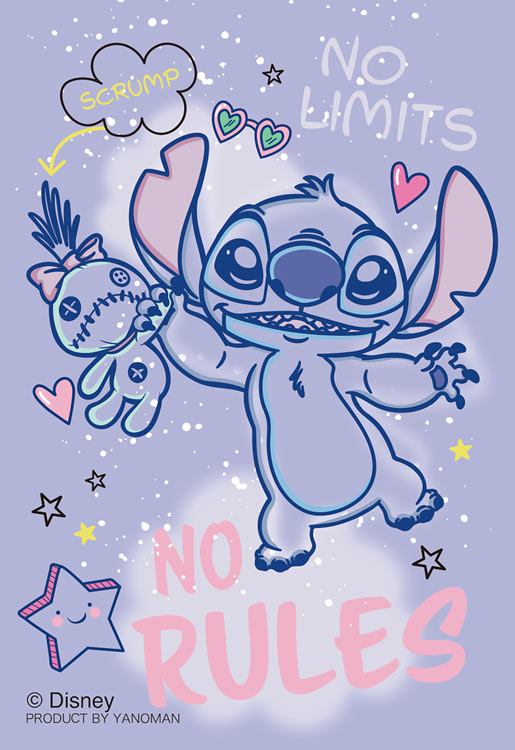 ジグソーパズル 70ピース ノー・ルールズ / スティッチ＆スクランプ(リロ＆スティッチ) YAM-70-49 やのまん パズル Puzzle ギフト 誕生日 プレゼントのサムネイル