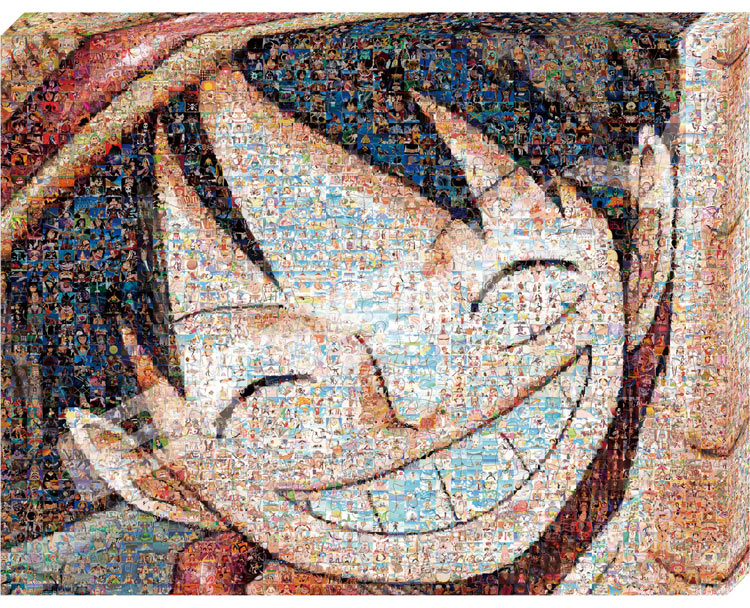 ジグソーパズル ワンピースモザイクアート【ルフィ】 366ピース ワンピース ENS-ATB-33 エンスカイ パズル Puzzle ギフト 誕生日 プレゼント 誕生日プレゼント【あす楽】のサムネイル
