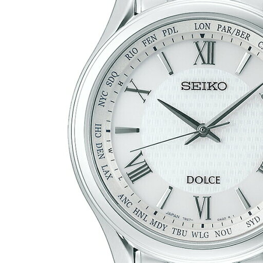 セイコー ドルチェ&エクセリーヌ ソーラー電波ペア 電波ソーラー SADZ201 腕時計 メンズ シルバー SEIKO DOLCE&EXCELINE